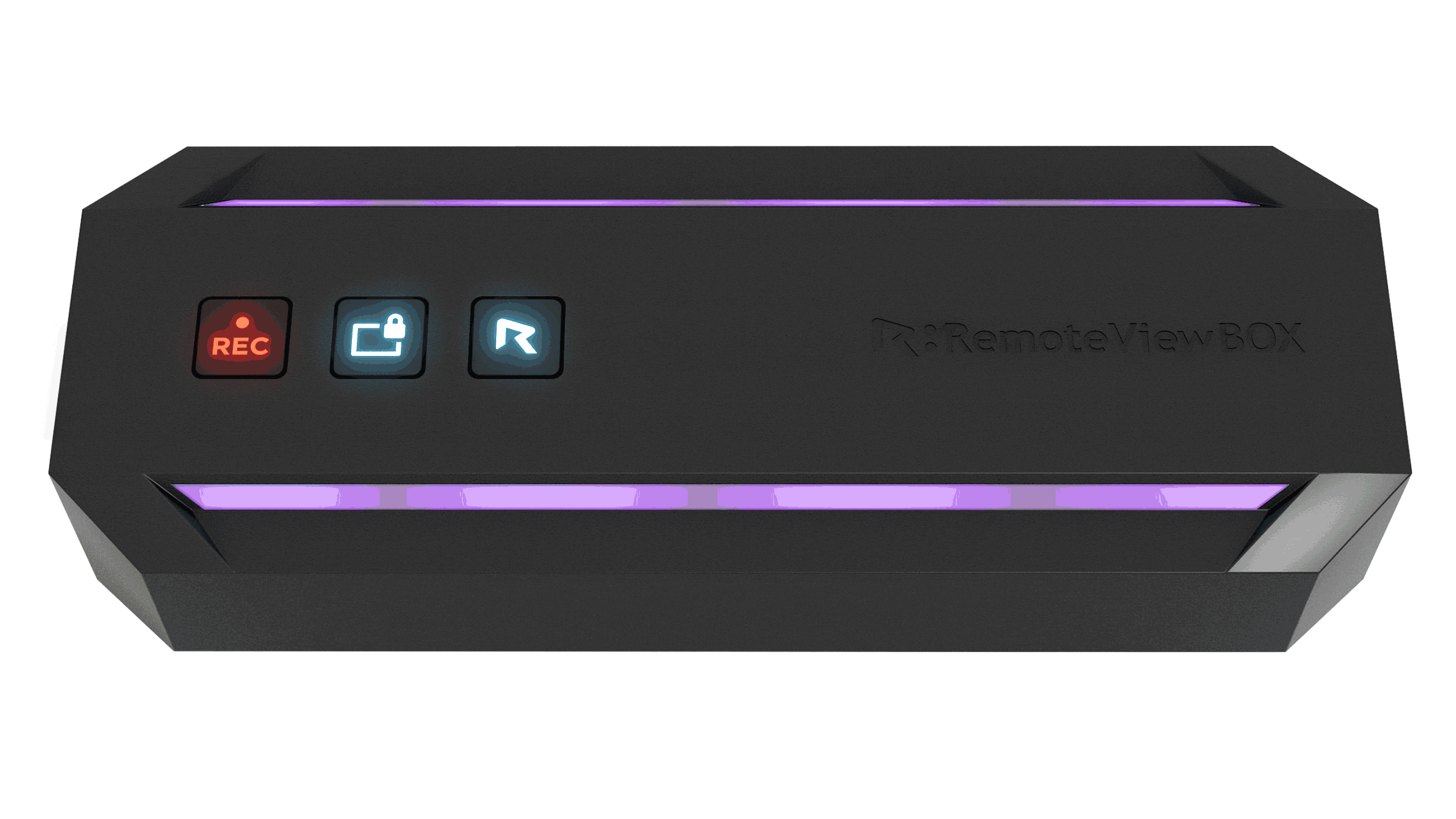 RemoteView BOXにUSBを挿した後、IPアドレス設定が完了されたら、機器のLEDライトに紫色が3回点滅した後、オレンジ色に変わります。 